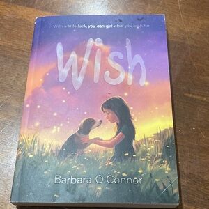 Wish by Barbara O'Connor - Purple & Pink Cover